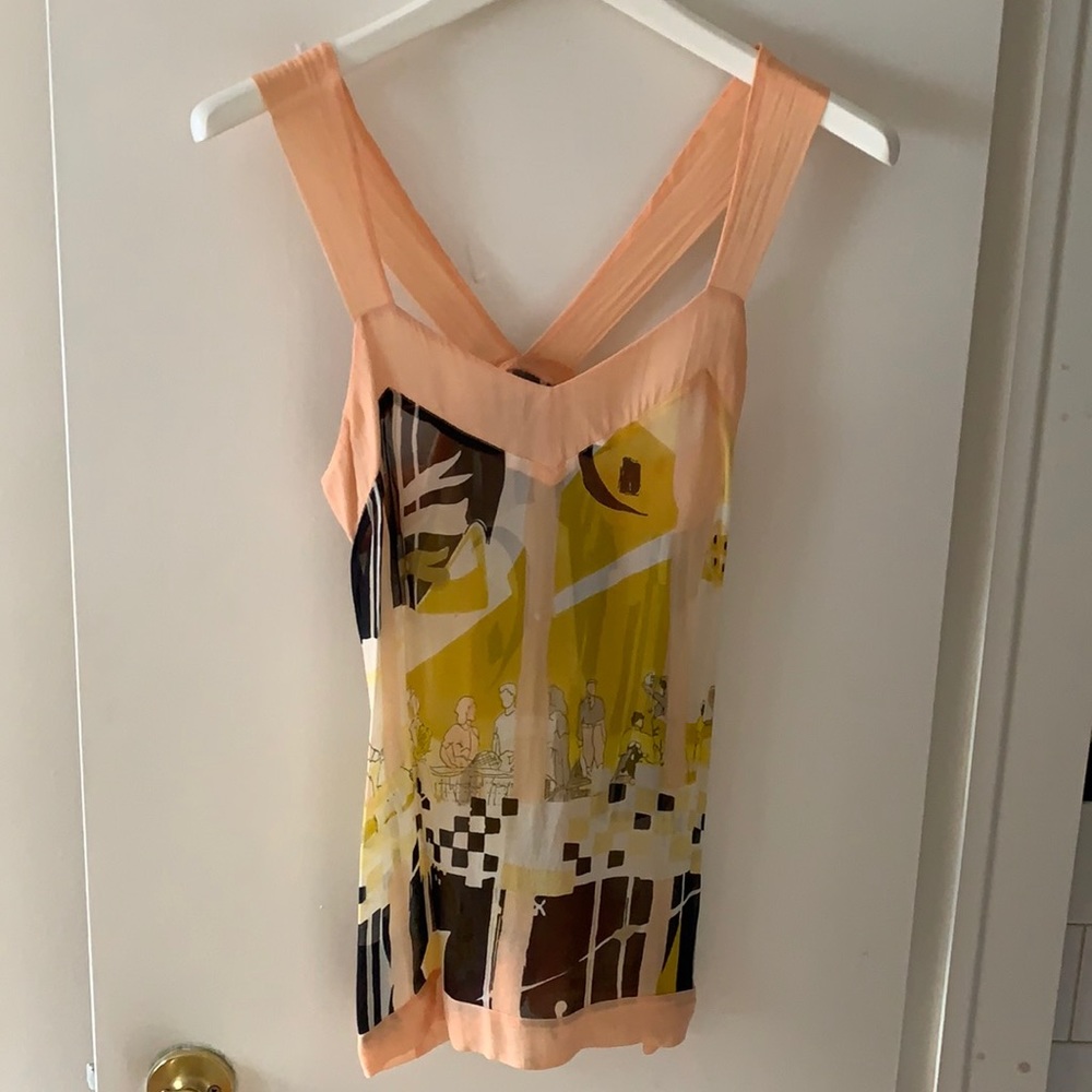 French Connection Print Tank